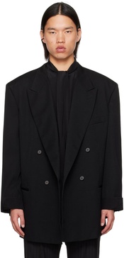 Black Boiler Room Blazer