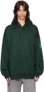 Green Drawstring Hoodie