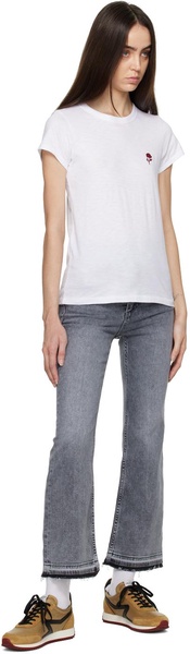 Gray Casey Flared Jeans