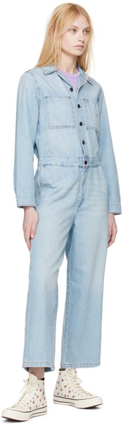 Blue Iconic Denim Jumpsuit