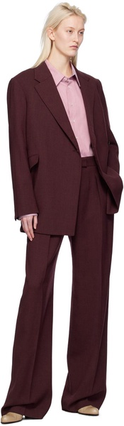 Burgundy Azul Blazer