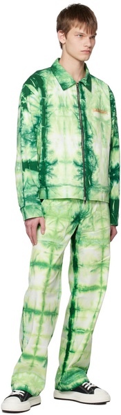 Green Tie Dye Jacket