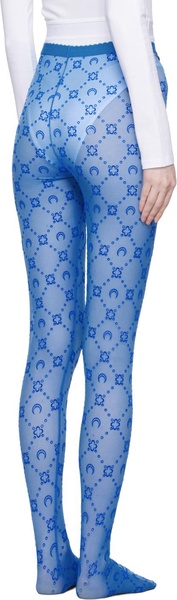 SSENSE Exclusive Blue Moonogram Tights