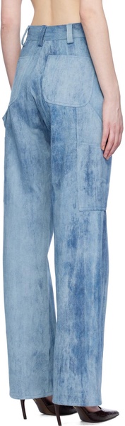 Blue Cargo Jeans