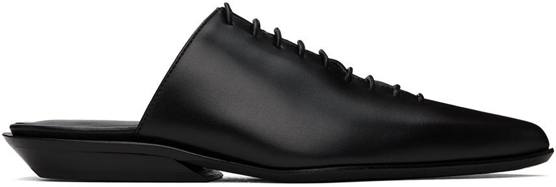 Black River Lace-Up Mules