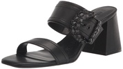 KARL LAGERFELD Women's Everyday Ornamented Comfortable Dress Sandal Heeled