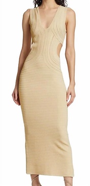 talmar dress in sand