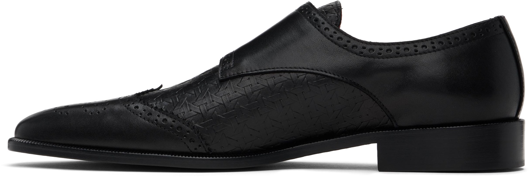 Black Monk Loafers