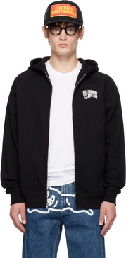 Black Small Arch Logo Hoodie