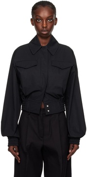 Black Gala Bomber Jacket