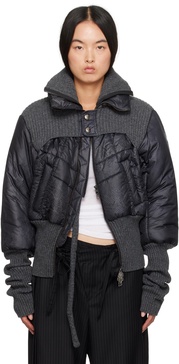 Gray Ottolinger Edition Rib Point Puffer Jacket