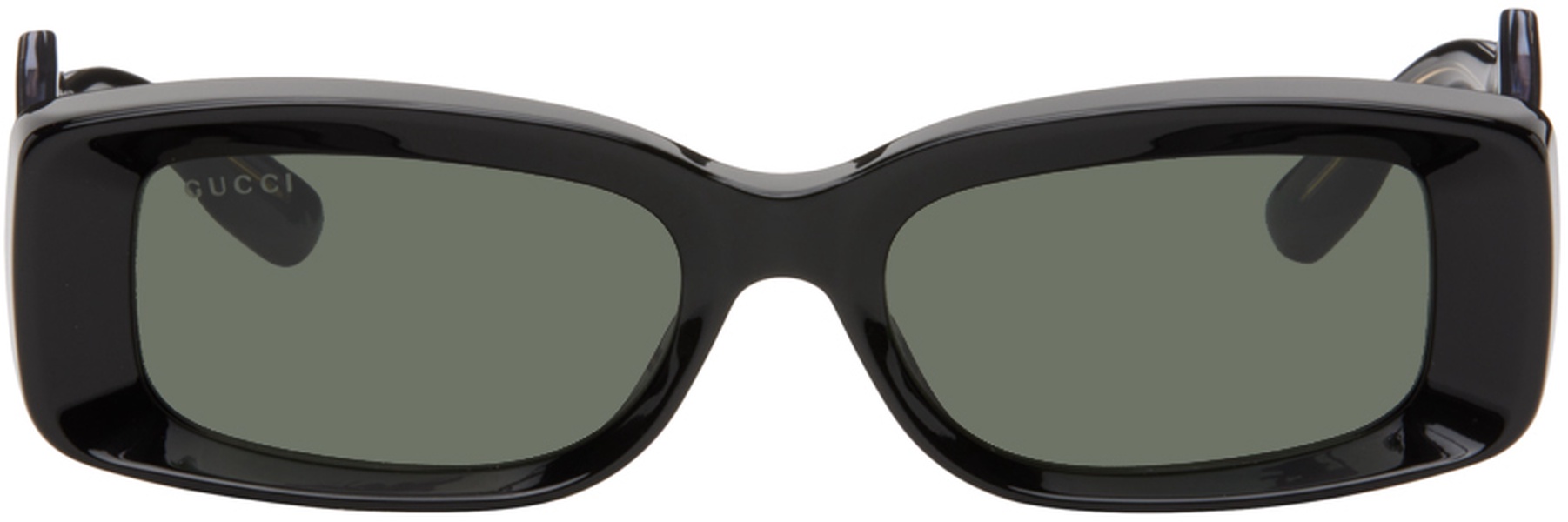 Black Rectangular Sunglasses