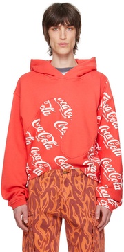 Red Swirl Hoodie