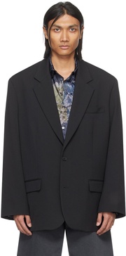 Black Two-Button Blazer