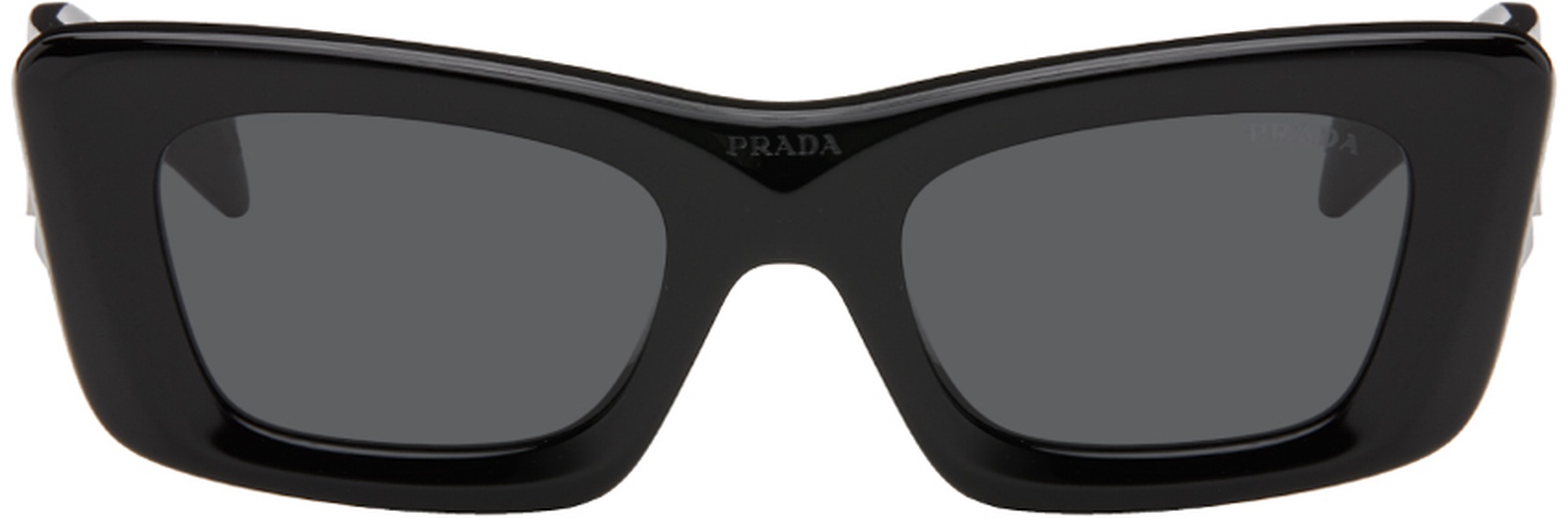 Black Triangle Logo Sunglasses