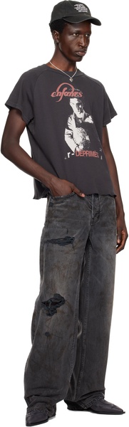 Black Corpse Pose Jeans