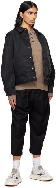 Black Significant TRS Tag Jacket