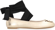 Pinko Gioia Leather Ballet Flats