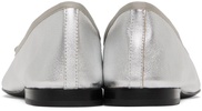 Silver Joey Ballerina Flats