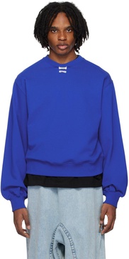 Blue Langle Sweatshirt