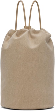 Beige Sporty Backpack