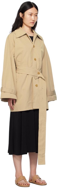 Beige Car Coat