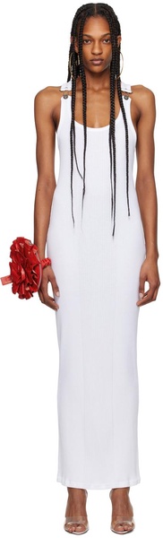 White 'The Strapped' Maxi Dress