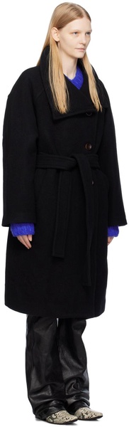 Black Belted Coat