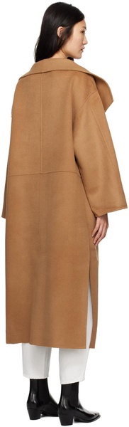 Signature wool & cashmere long coat