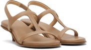 Tan Ciglio Heeled Sandals