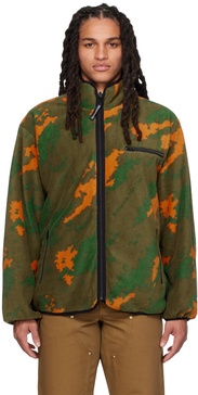 Multicolour Camouflage Reversible Jacket