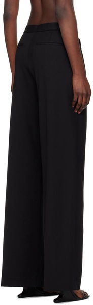 Black Pierced Stud Trousers