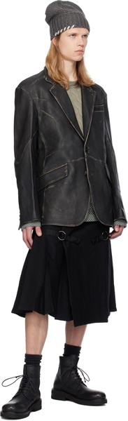 Black Hyde Leather Jacket