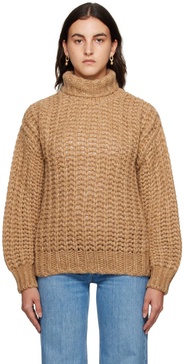 Tan Iris Turtleneck