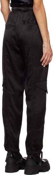 Black Relaxed Fit Trousers