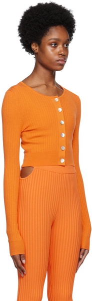 Orange Deco Cardigan