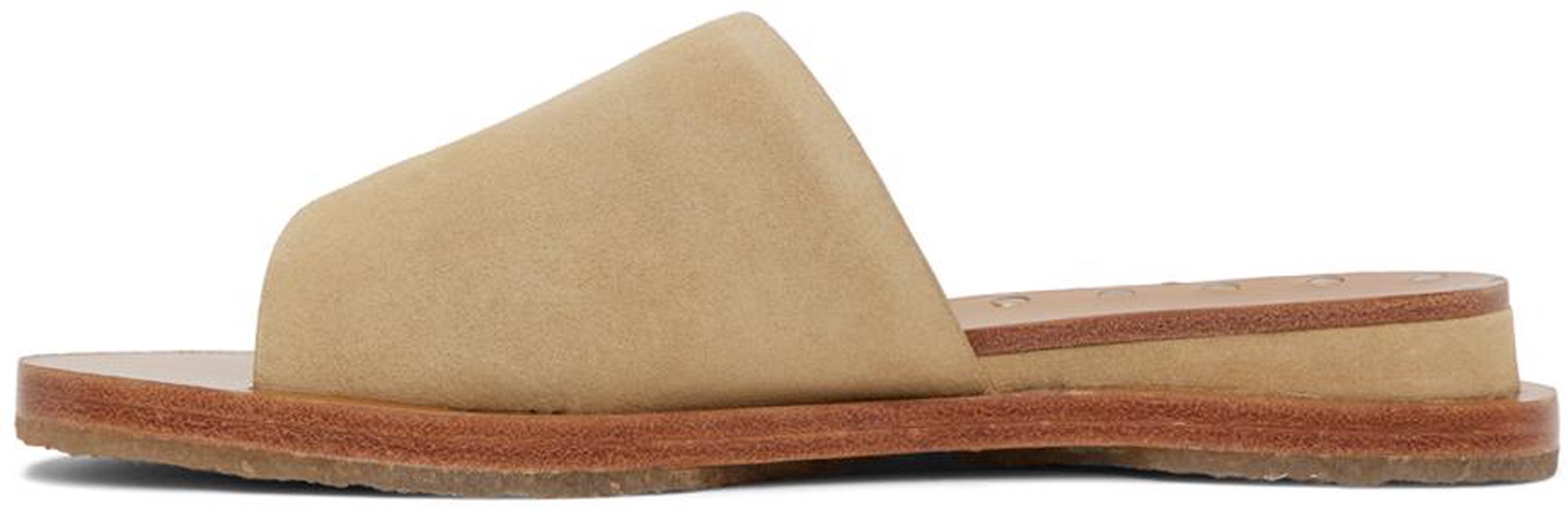 Beige Beau Slides