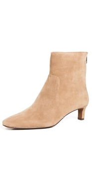 Dimes Suede Kitten Heel Boots