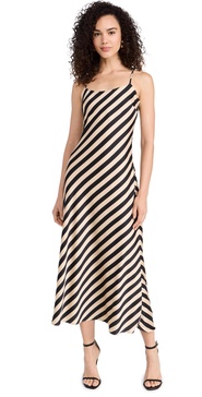 Striped Maxi Slip Dress