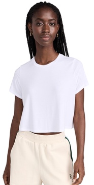 Cropped All Day Short Sleeve Tee