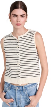 Bridget Striped Vest