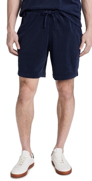 Towel Terry Pull On Shorts 7.75"