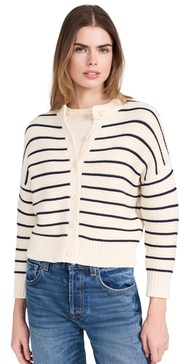 Nico Chunky Cardigan in Stripe