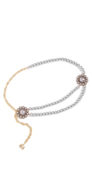 Clementine Pearl Charm Belt