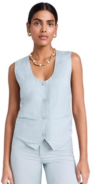 Soho Linen Vest