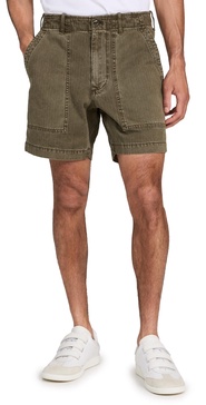 Field Shorts In Herringbone 17"