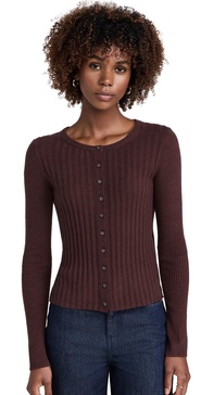 KB Ribbed Cardigan