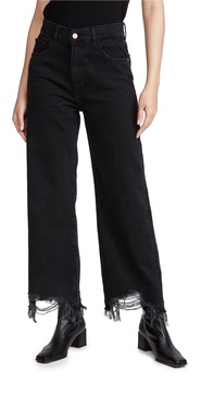 Hepburn Wide Leg High Rise Jeans