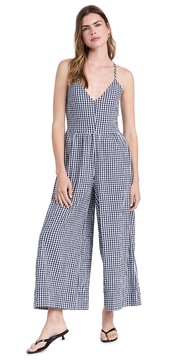 Gabrielle Gingham Jumpsuit