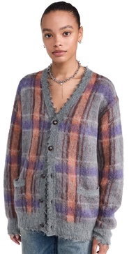 Mohair Boyfriend Cardigan